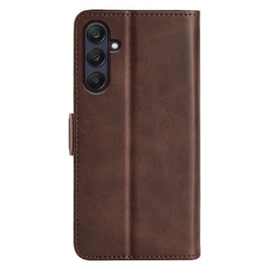 SKALO Samsung A26 5G Premium ID Flip Cover - Brun