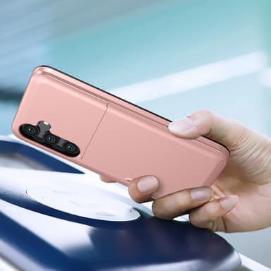 SKALO Samsung A36 5G Armor Kortholder Cover - Sort