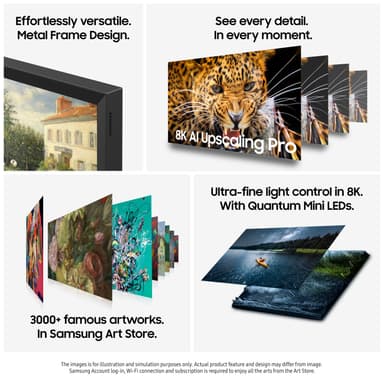 Samsung 85" QN900F 8K MiniLED Smart TV (2025)