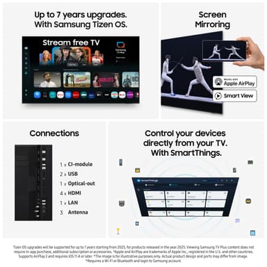 Samsung 85" QN900F 8K MiniLED Smart TV (2025)