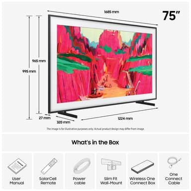 Samsung 75” The Frame Pro 4K MiniLED Smart TV (2025)