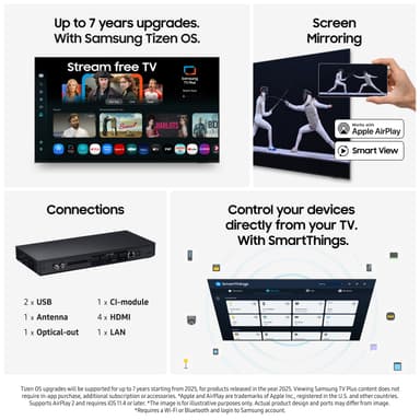 Samsung 75” The Frame Pro 4K MiniLED Smart TV (2025)