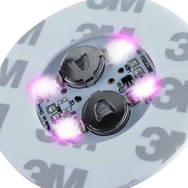 Viking Discs LED-lys til diske (10stk) - Rød