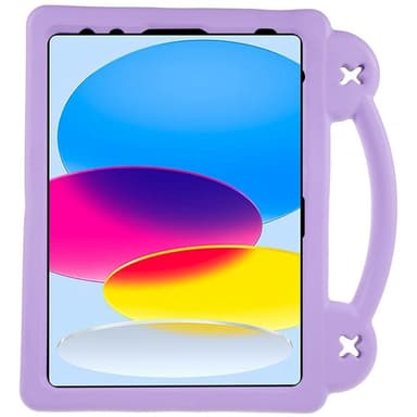 Apple iPad 10.9 2022 Gen 10 Stødsikker EVA-skumstativskal - Lilla