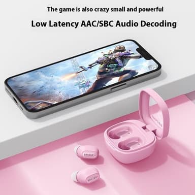 LENOVO Erazer XT62PRO In-Ear trådløse øretelefoner Bluetooth-hovedtelefoner - lilla