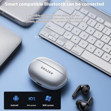 LENOVO Erazer XT88Pro In-Ear trådløse øretelefoner Bluetooth-hovedtelefoner - Hvid