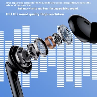 LENOVO Erazer XT88Pro In-Ear trådløse øretelefoner Bluetooth-hovedtelefoner - Hvid