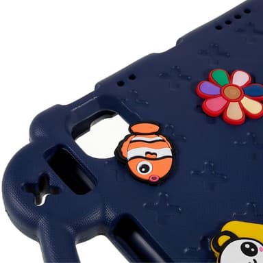 Apple iPad 10.9 2022 Gen 10 Stødsikker EVA-skumstativskal - Marineblå