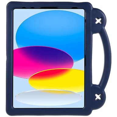 Apple iPad 10.9 2022 Gen 10 Stødsikker EVA-skumstativskal - Marineblå
