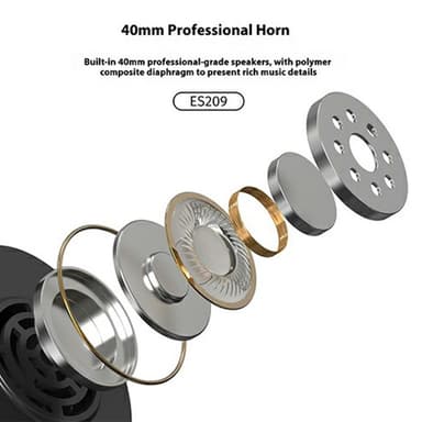LENOVO Trådløse Over-Ear Hovedtelefoner Foldbare Heavy Bass Bluetooth Headset - Hvid