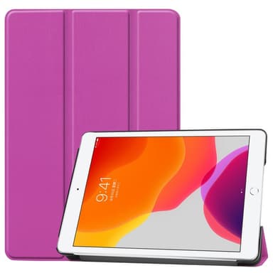 Apple iPad 10.2 2021/2020/2019 Trifoldet Stativetui - Lilla