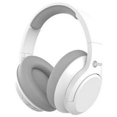 LENOVO Trådløse Over-Ear Hovedtelefoner Foldbare Heavy Bass Bluetooth Headset - Hvid