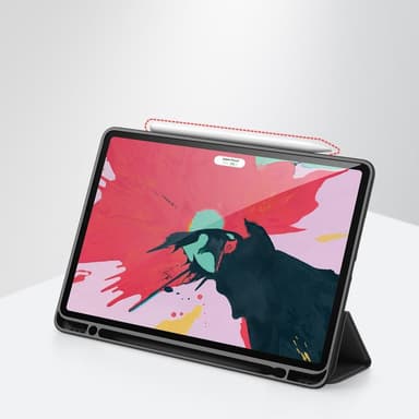 DUX DUCIS Home iPad Pro 11 (2020)/(2018) Trefoldet stativ sort