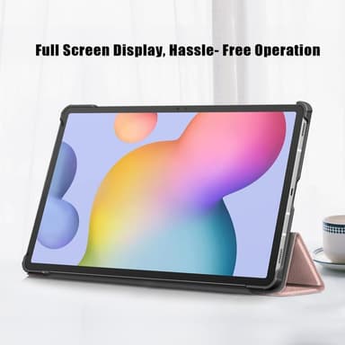 Trifoldet stativ Smart Taske til Samsung Galaxy Tab S7 FE/Tab S7 Plus/Tab S8+