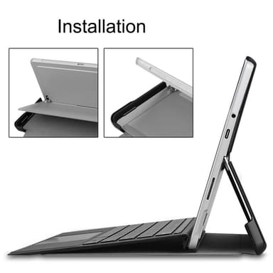Microsoft Surface Pro 8 Tabletcover-stativ - Sort