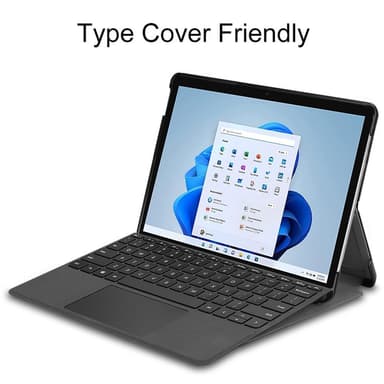 Microsoft Surface Pro 8 Tabletcover-stativ - Sort