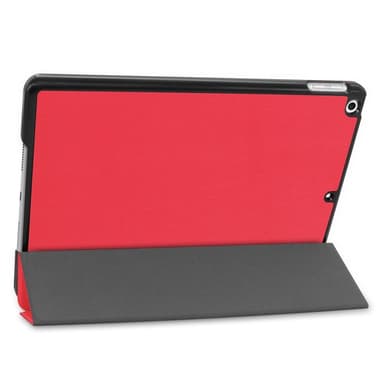 Apple iPad 10.2 2021/2020/2019 Trifoldet Stand Tablet-Taske - Rød