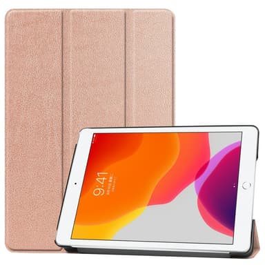 Apple iPad 10.2 2021/2020/2019 Trifoldet Stand Tablet-Taske - Rosaguld