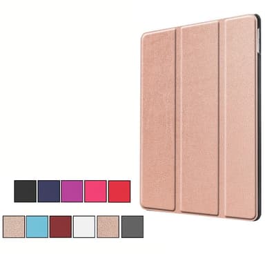 Apple iPad 10.2 2021/2020/2019 Trifoldet Stand Tablet-Taske - Rosaguld