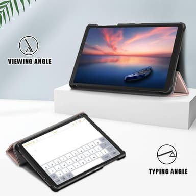Trifoldet stativetui til Samsung Galaxy Tab A7 Lite 8.7""