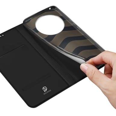 DUX DUCIS Skin Pro Series Taske med Kortspor Xiaomi Redmi 14C - Sort