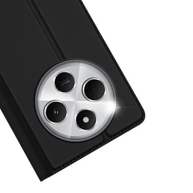 DUX DUCIS Skin Pro Series Taske med Kortspor Xiaomi Redmi 14C - Sort