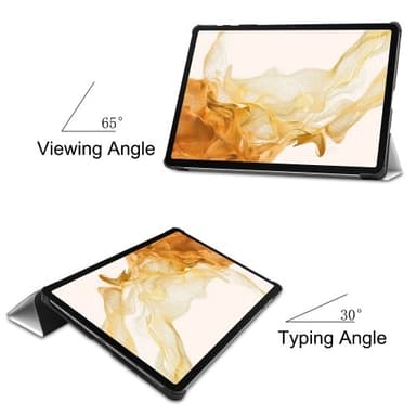 Trifoldet stativ Smart Taske til Samsung Galaxy Tab S10+ (S10 Plus)