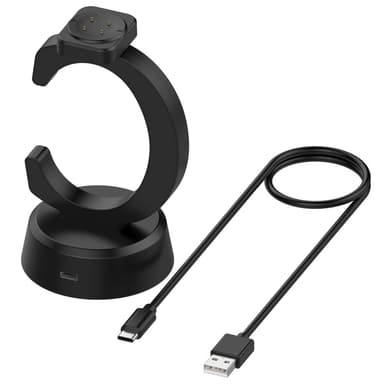 Til Google Pixel Watch 3 45/41mm Watch 2 Fitbit Ace LTE Oplader & Dock 1m kabel