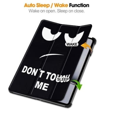 Til OnePlus Pad 2 Tri-fold Stand Wake/Sleep Cover Tabletetui - Don't