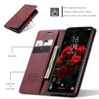 CASEME Retro Pung Taske til Samsung Galaxy S25+ (S25 Plus)