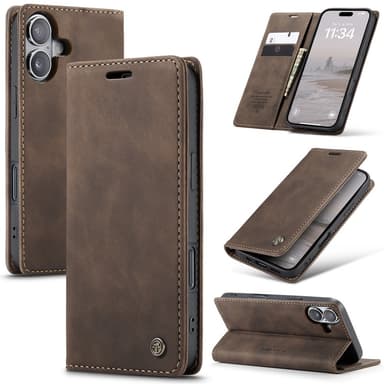 CASEME Retro tegnebog taske til iPhone 16 Plus