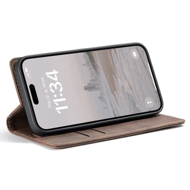 CASEME Retro tegnebog taske til iPhone 16 Plus