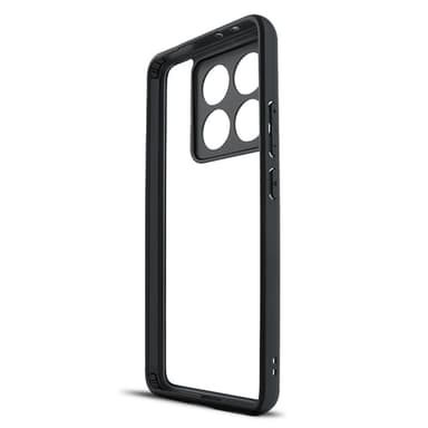 Stødsikkert PC+TPU Cover til Xiaomi 14T - Gennemsigtigt Bagcover