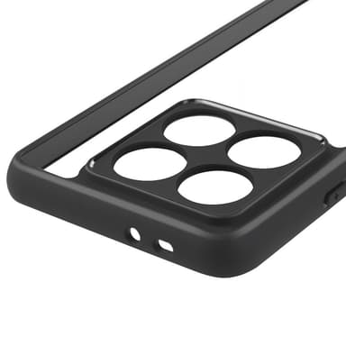 Stødsikkert PC+TPU Cover til Xiaomi 14T - Gennemsigtigt Bagcover