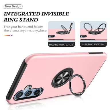 Samsung Galaxy S25 / S24 Fingerring Kickstand Hybrid Taske