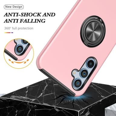 Samsung Galaxy S25 / S24 Fingerring Kickstand Hybrid Taske