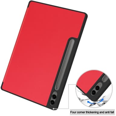 Trifoldet stativ Smart Taske til Samsung Galaxy Tab S10+ (S10 Plus)