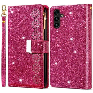 Til Samsung Galaxy A26 5G Etui Stjernehimmel Indgraveret Pungcover