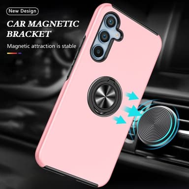 Samsung Galaxy S25 / S24 Fingerring Kickstand Hybrid Taske