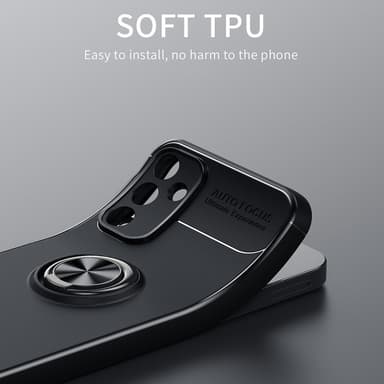 Fingerring Kickstand TPU Taske til Samsung Galaxy A15