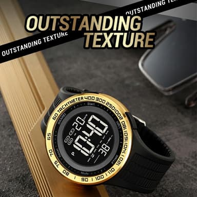 Armbåndsur Armbåndsur Ur SKMEI Luminous Digital Electronic - Guld