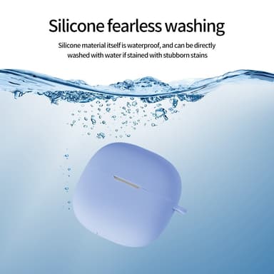 Til Xiaomi Redmi Buds 6 Lite Silikone Etui Anti-ridse Beskyttende Etui - Lyserød