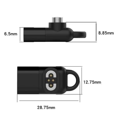 Oplader til Shokz Openswim Pro S710 Bone Conduction USB-C