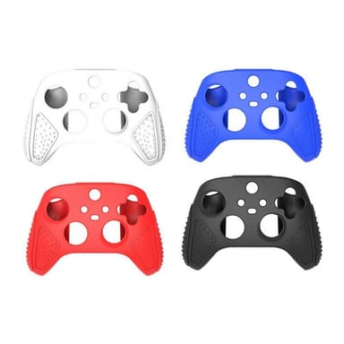 Til Xbox Series S/X Game Controller Støvtæt Silikone Protector Anti-slip taske - Rød