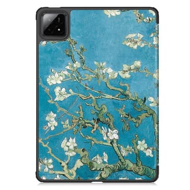 Slim Fit Cover Case til Xiaomi Pad 7 Auto Wake / Sleep - Apricot Blossom