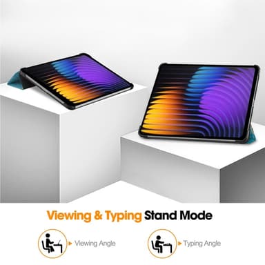 Slim Fit Cover Case til Xiaomi Pad 7 Auto Wake / Sleep - Apricot Blossom