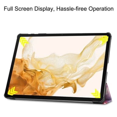 Trifoldet stativ Smart Taske til Samsung Galaxy Tab S10+ (S10 Plus)