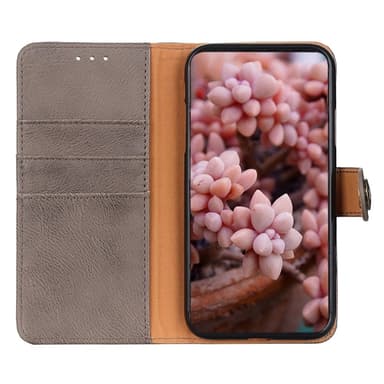 KHAZNEH tegnebogstaske til Motorola Moto G55 - Khaki