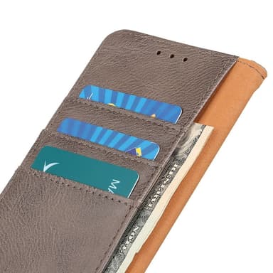 KHAZNEH tegnebogstaske til Motorola Moto G55 - Khaki