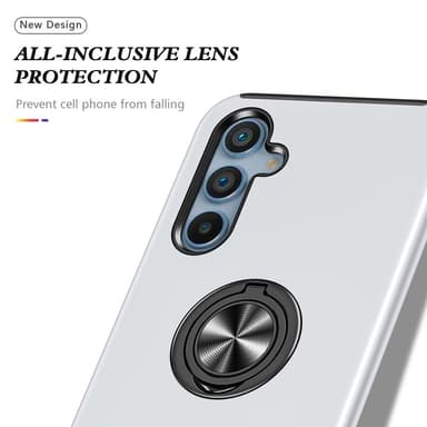 Til Samsung Galaxy A56 5G Hybrid Cover med Roterbar Ringholder